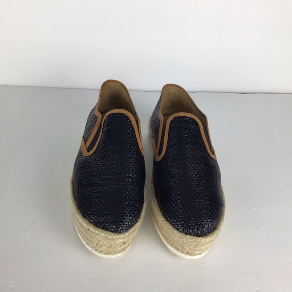 Matt Bernson Azure Espadrille Flat Wedge Size 7M - Picture 2 of 10